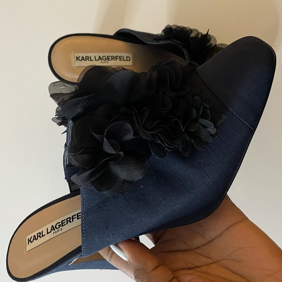 Karl Lagerfeld Women’s Mule/Heel size 8 - Picture 3 of 6